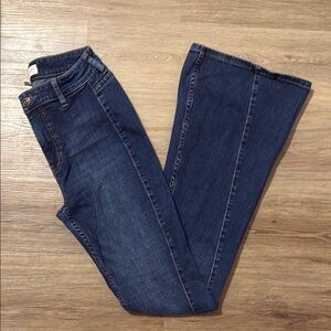 Shyanne Dark Blue Flare Jeans